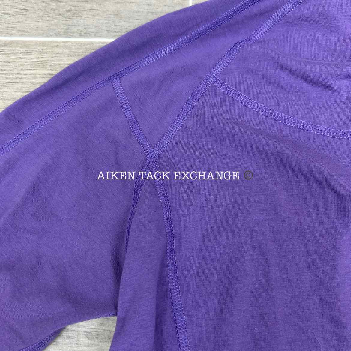 Dover Saddlery Riding Sport Long Sleeve Top, Size Small
