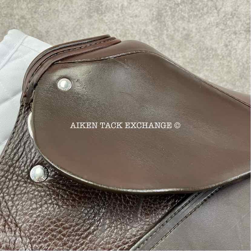 2004 Passier PS-BAUM PSL-S All Purpose Saddle, 18" Seat, Medium Tree, Wool Flocked Panels