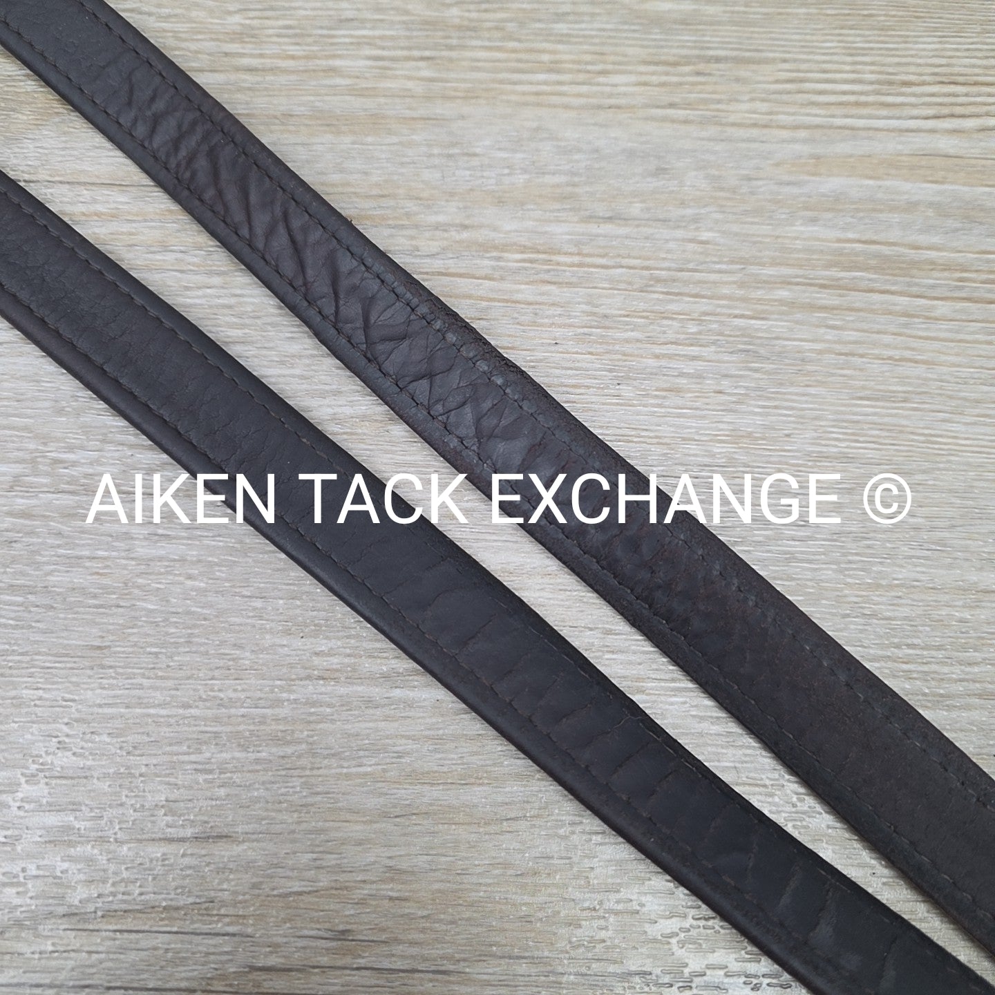 M. Toulouse Lined Stirrup Leathers, Brown, 54"