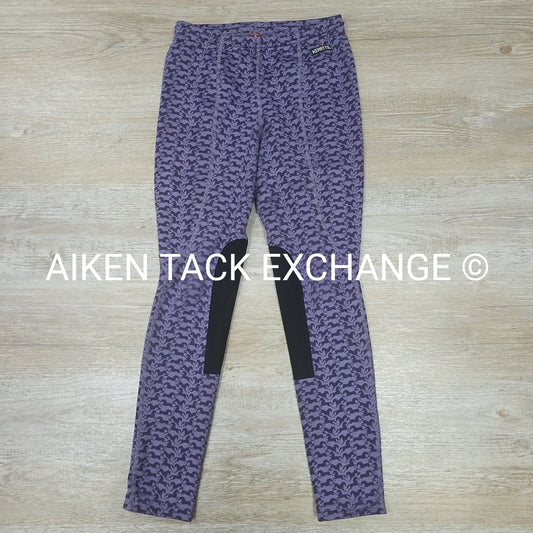 Kerrits Knee Patch Performance Pull On Riding Tights, Youth XLarge