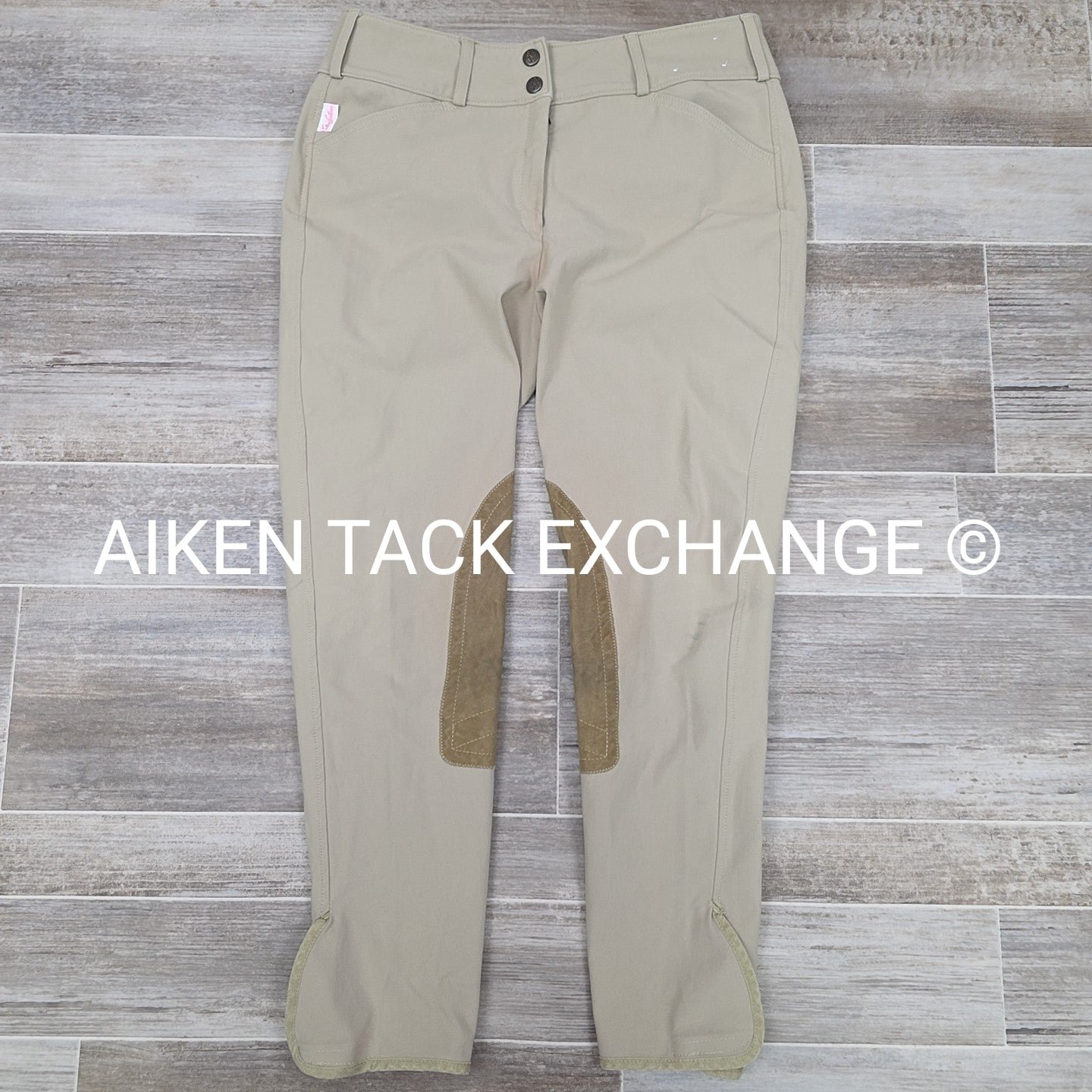 Tailored Sportsman Trophy Hunter Knee Patch Breeches, Size 30 R
