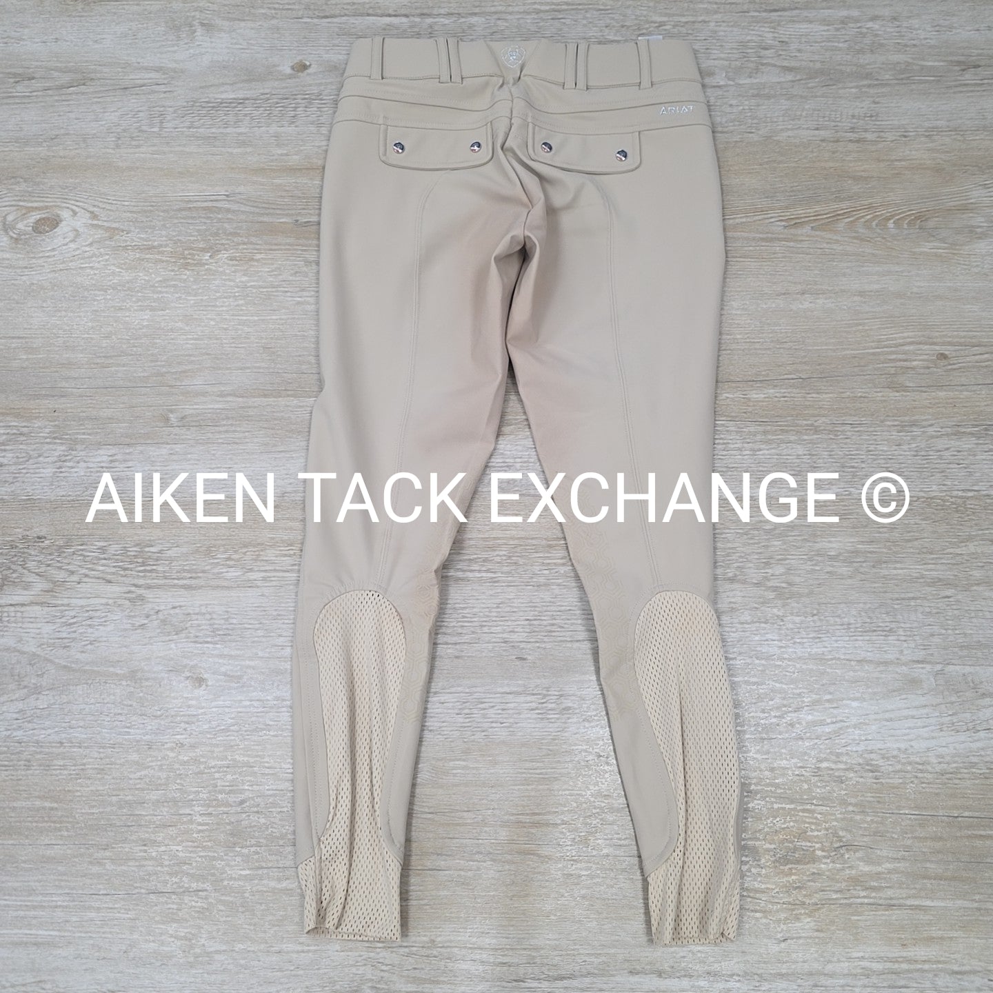 Ariat Tri Factor Silicone Grip Knee Patch Breeches, Size 22 R