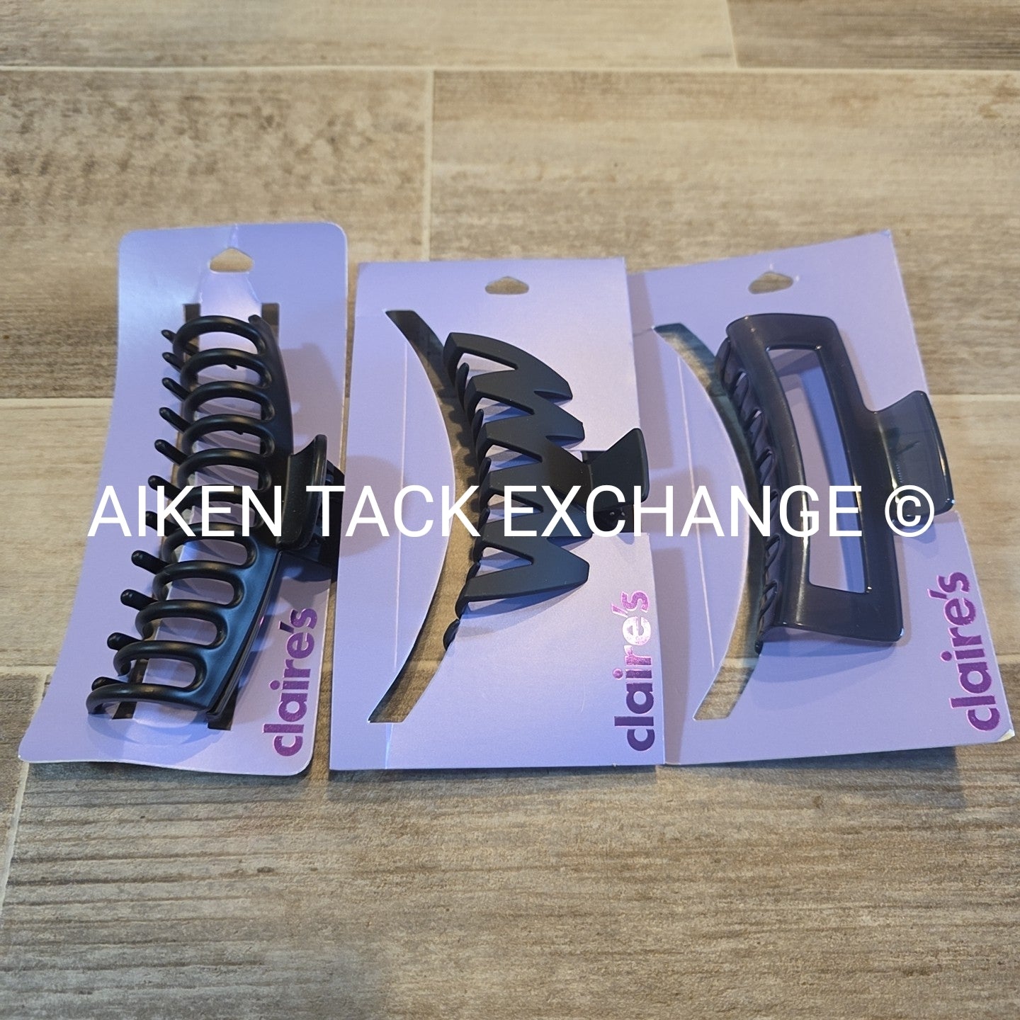 Claire's Claw Clip Bundle - 3 Total