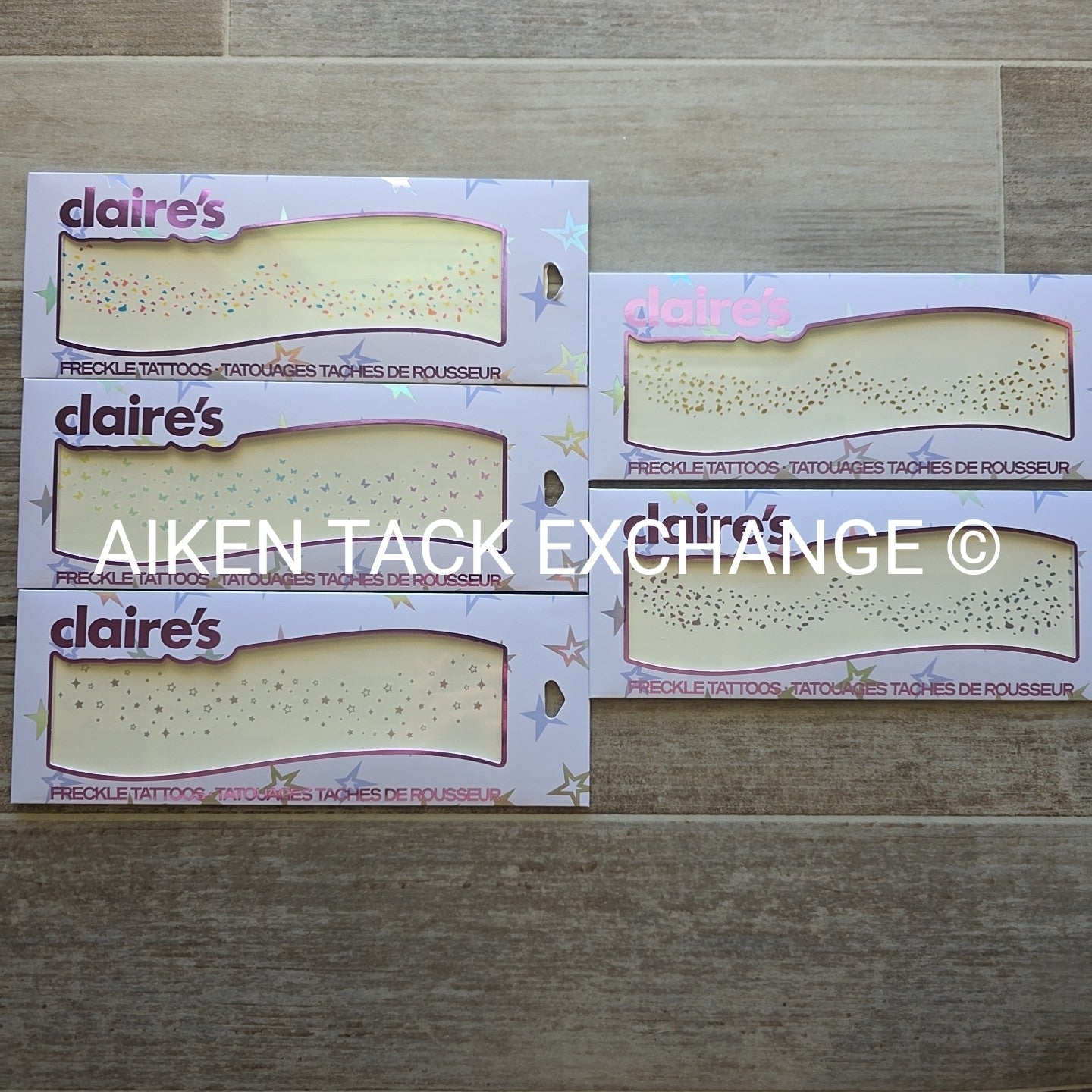 Claire's Freckle Stickers - 5 Total