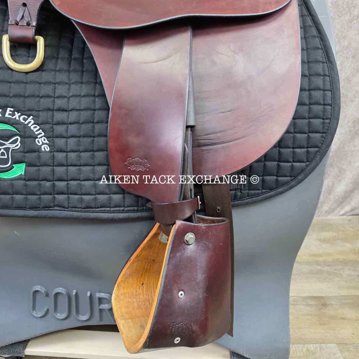 **SOLD** 2008 Tucker 146 River Plantation Endurance Trail Saddle, 17.5" Seat, Medium Tree - Semi QH Bars