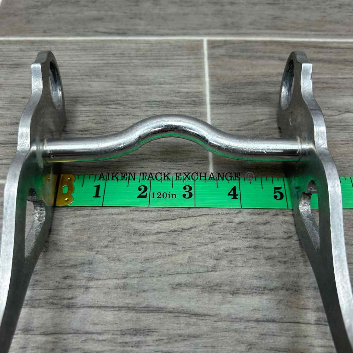 Aluminum Mullen Mouth Western Bit 5'