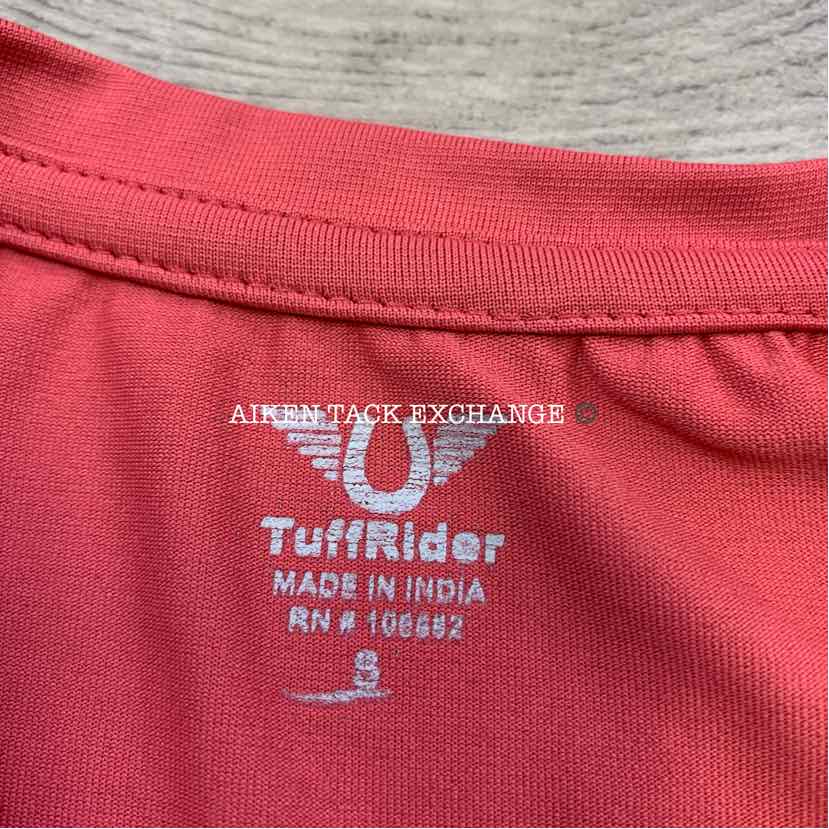 TuffRider Short Sleeve Athletic Top, Size Small