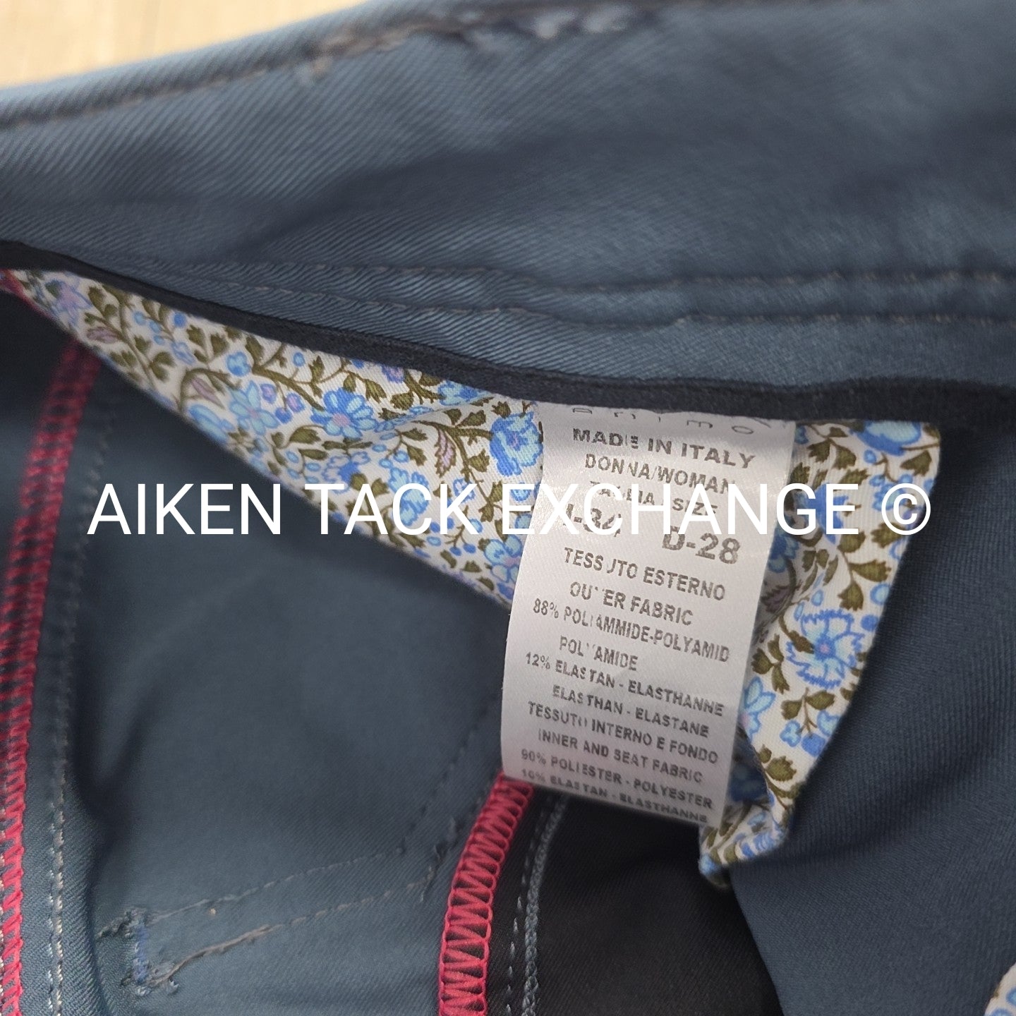 Animo Silicone Grip Knee Patch Breeches, Size 20