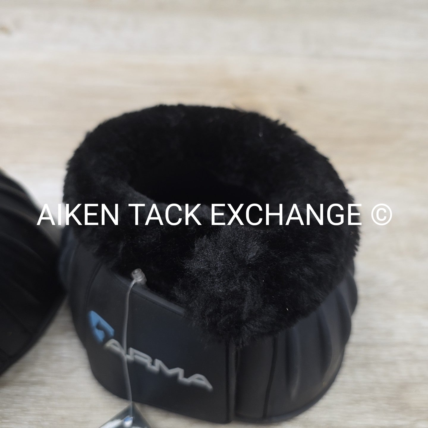 Shires Arma Over Reach Bell Boots w/ Fleece Trim, Size Full