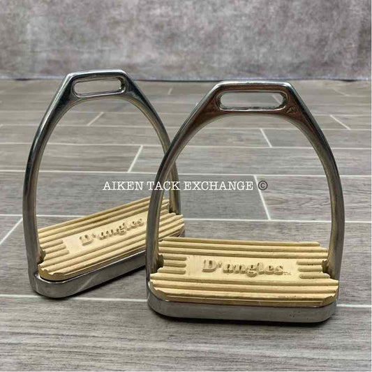 Fillis Stirrup Irons with D'angles Pads 4.5"
