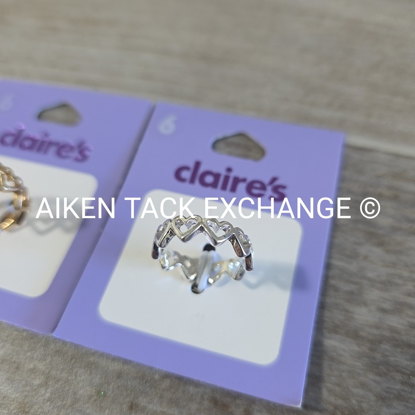 Claire's Rings (2) - Size 6