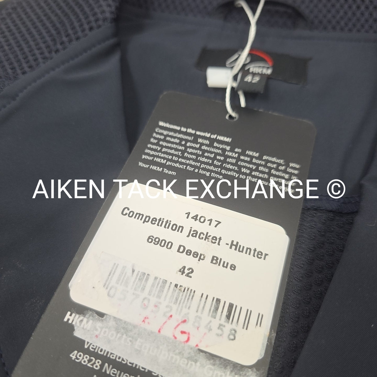 HKM Hunter Competition Show Coat, Size 42