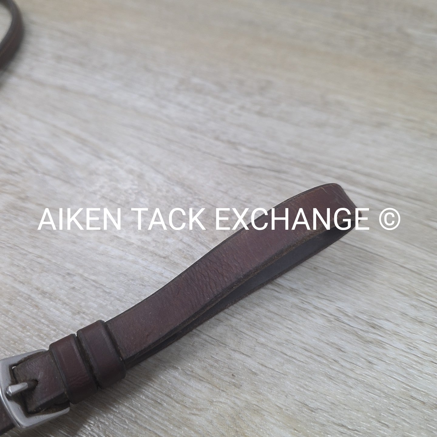 Bridleway Plain Raised Standing Martingale, Brown, Size Full