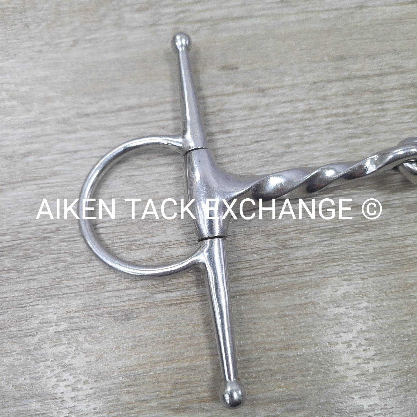 Single Joint Slow Twist Full Cheek Bit 6"