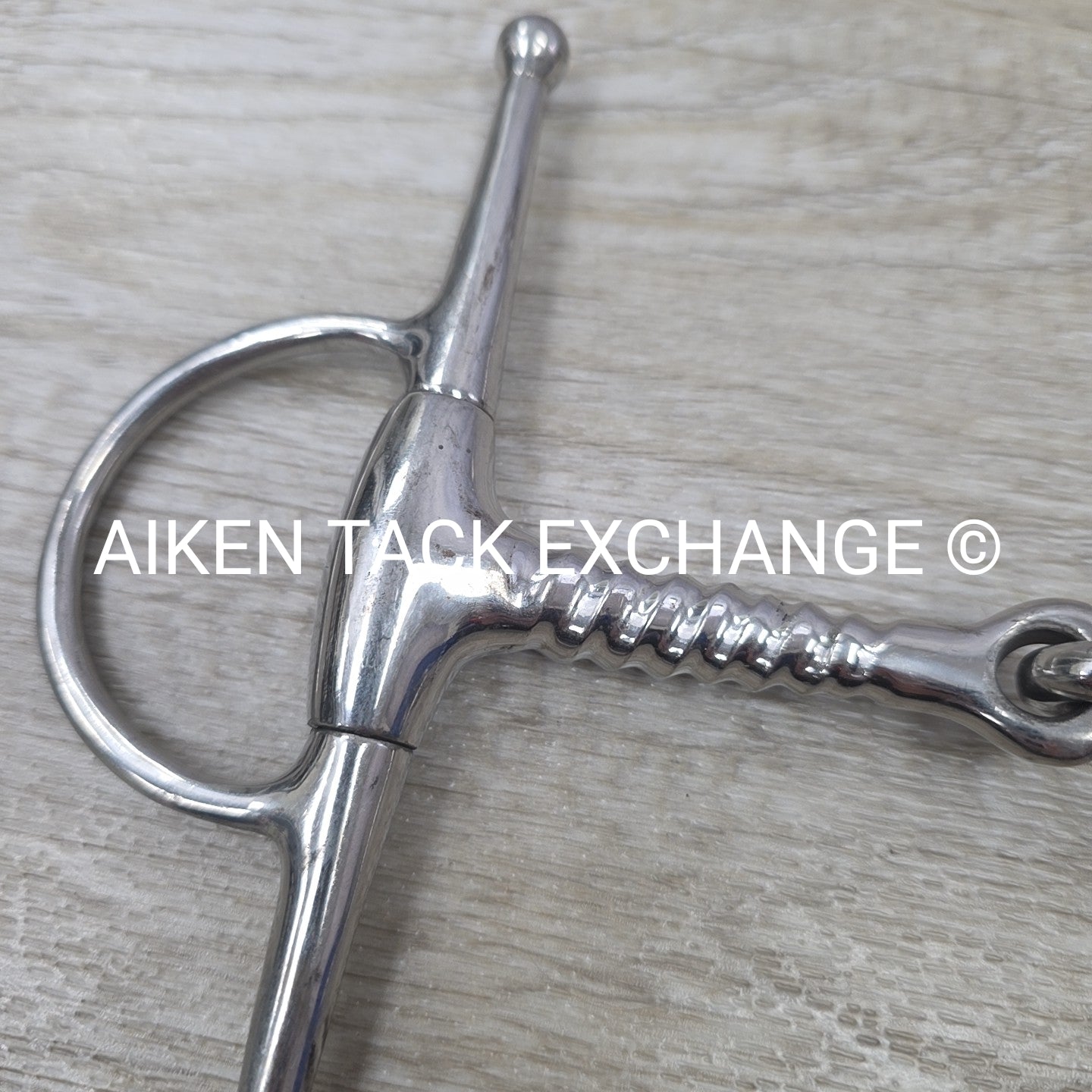 Korsteel Single Joint Corkscrew Full Cheek Bit 5.5"
