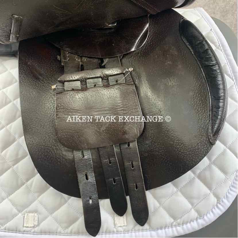 Mark Todd Close Contact Jump Saddle, 17.5" Seat, Medium Narrow Tree, Wool Flocked Panels