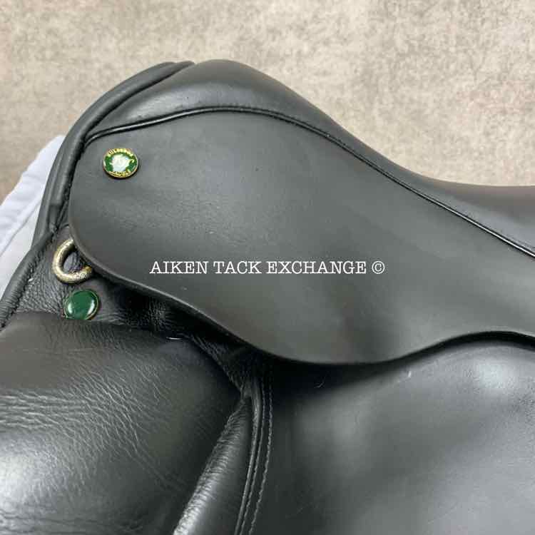 2013 Hulsebos DR CC Dressage Saddle, 18" Seat, Medium Tree, Wool Flocked Panels
