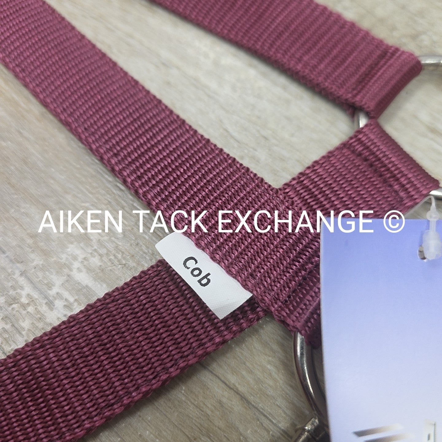TuffRider Breakaway Nylon Halter & Lead Rope Set, Burgundy, Size Cob