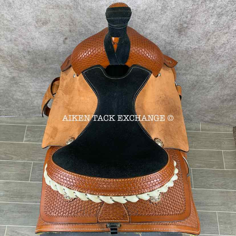 **SOLD** Shiloh Tack Roper Style Western Saddle, 16" Seat, Wide Tree - Full QH Bars