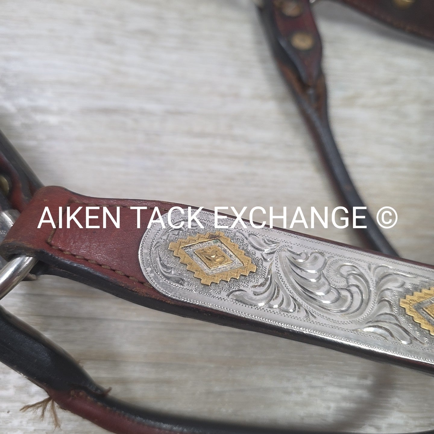 Kathy's Show Equipment Western Show Halter, Size Full