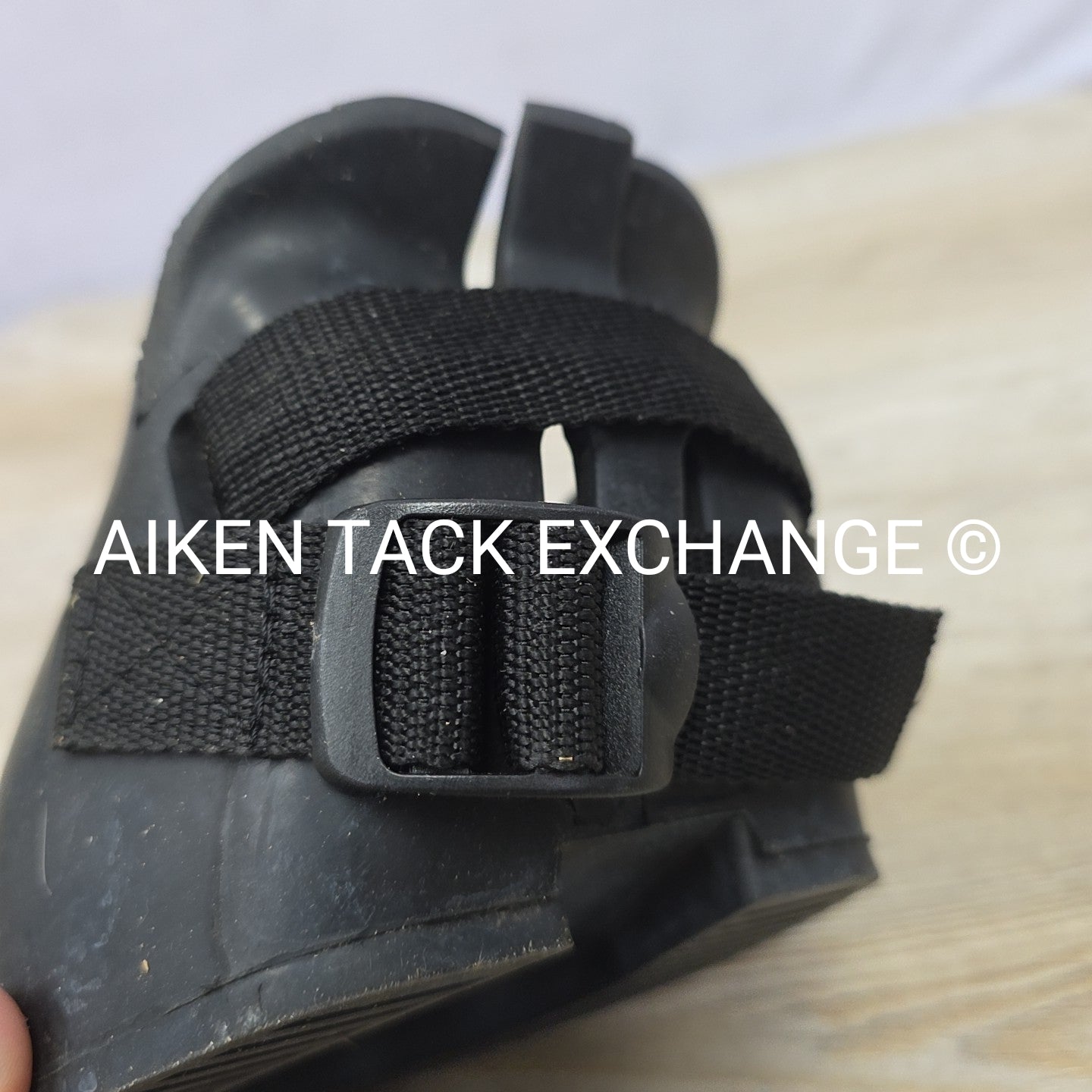 Dura-Tech Protective Rubber Horse Boots, 1 Pair, Size Medium