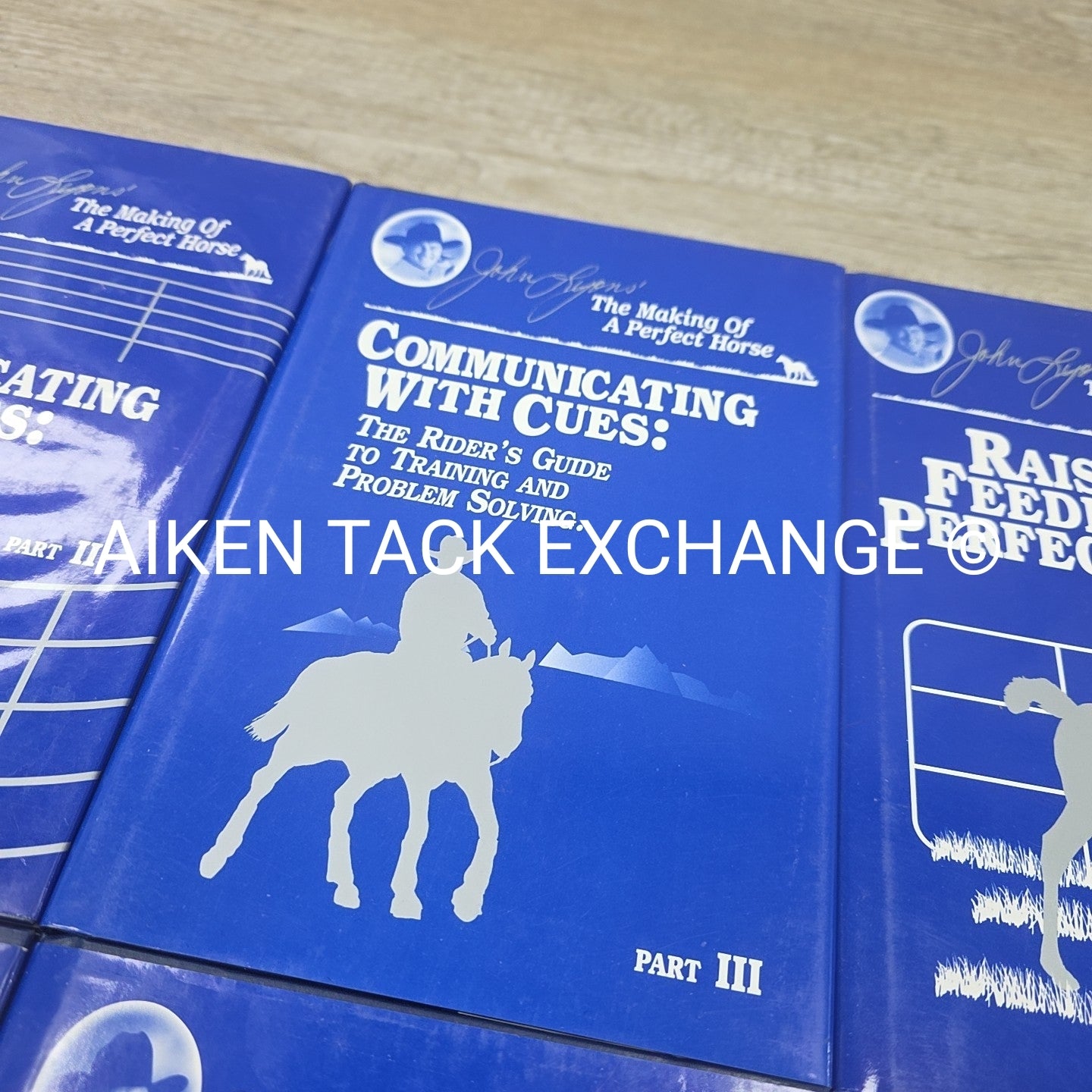 The Making Of A Perfect Horse Series by John Lyons, 8 Book Bundle