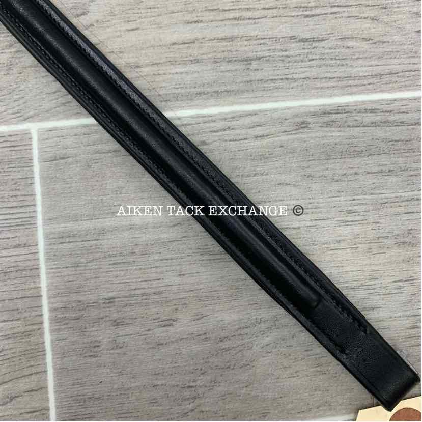 Plain Raised Padded Browband, Size Full 16"