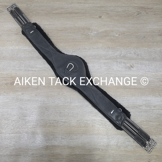 LeMieux Arika Simuwool Contour Long Girth, Black, 52"