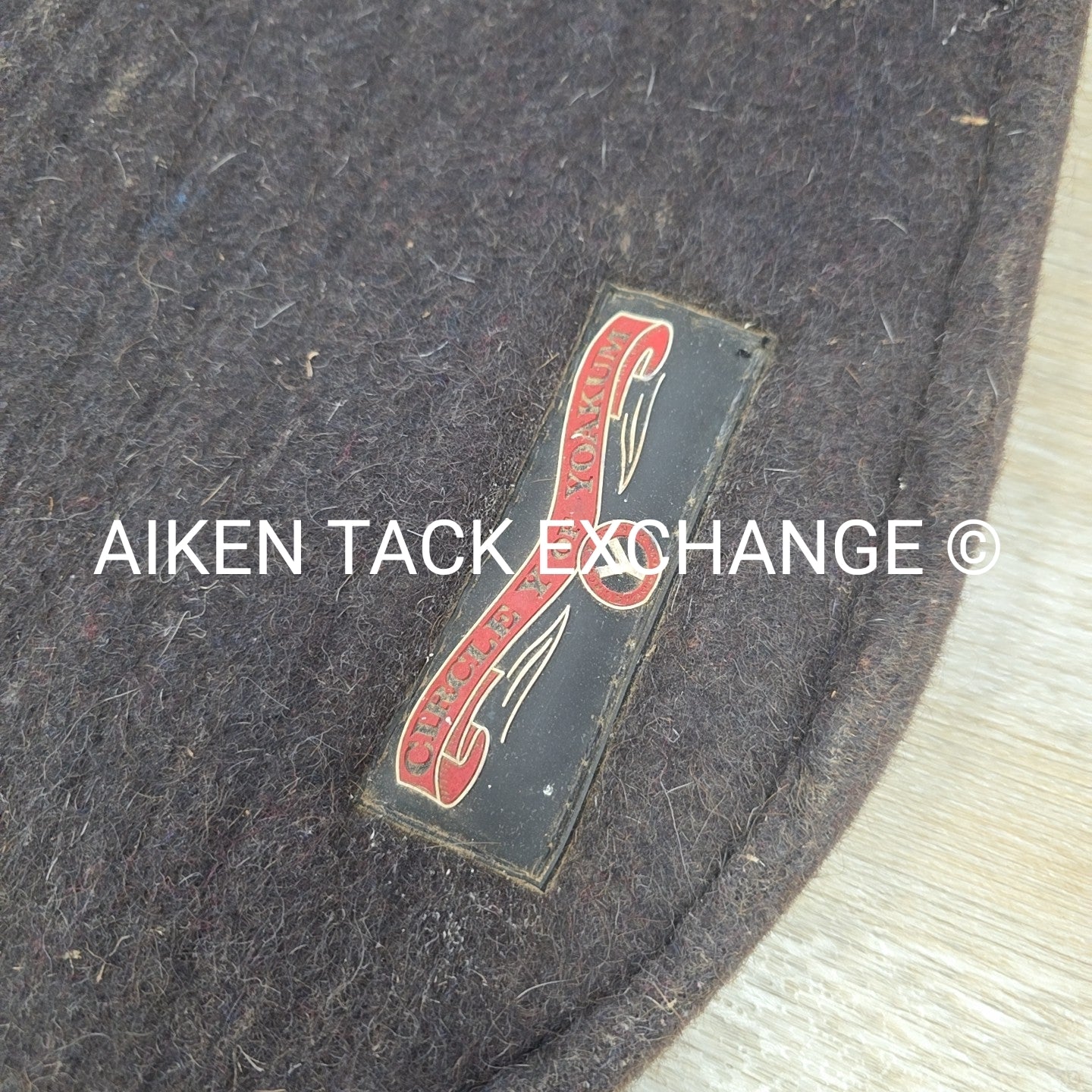 Circle Y Contour Felt Western Saddle Pad