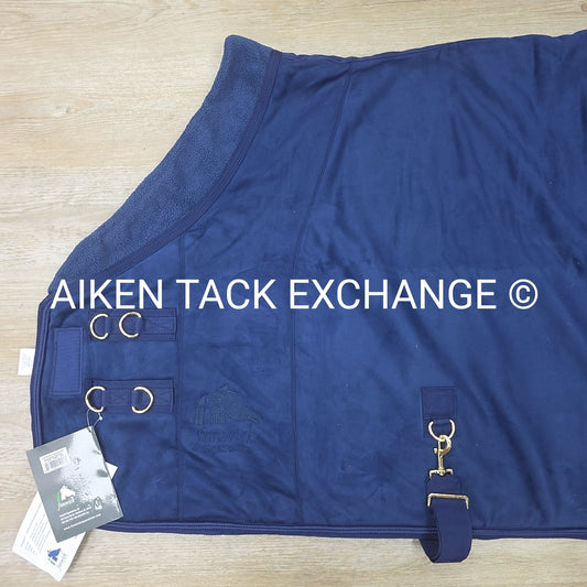 Fenwick Equestrian EquSuede Performance Cooler, Blue, 62"