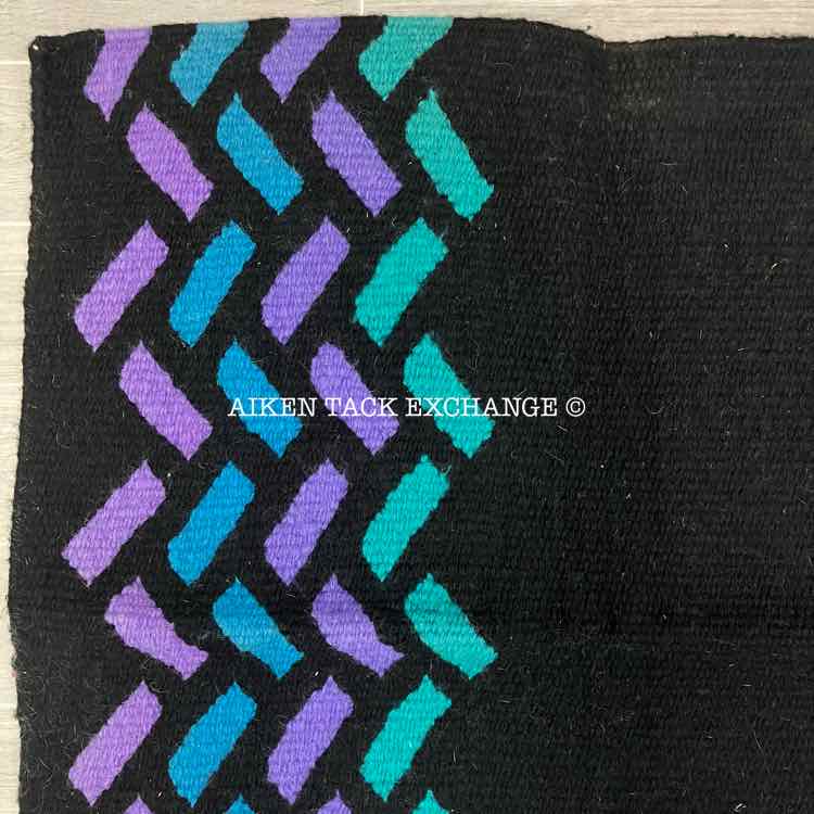 Mayatex Wool Western Show Blanket 34" x 38"