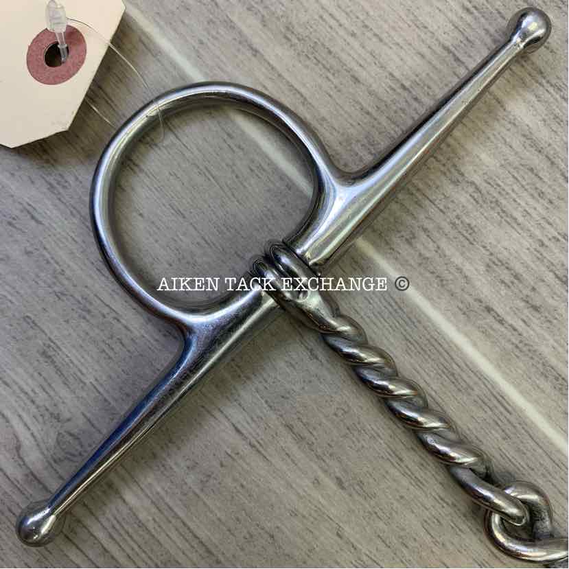 Dublin Single Joint Twisted Wire Full Cheek Bit 5"
