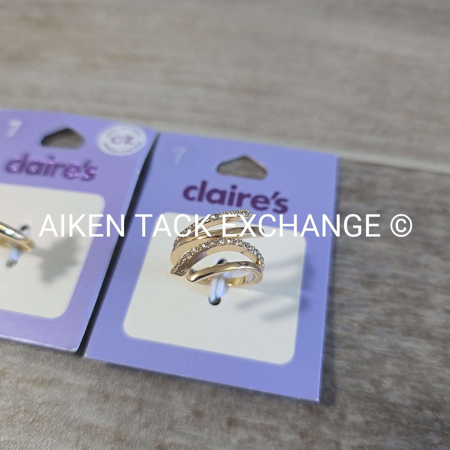 Claire's Rings (2) - Size 7