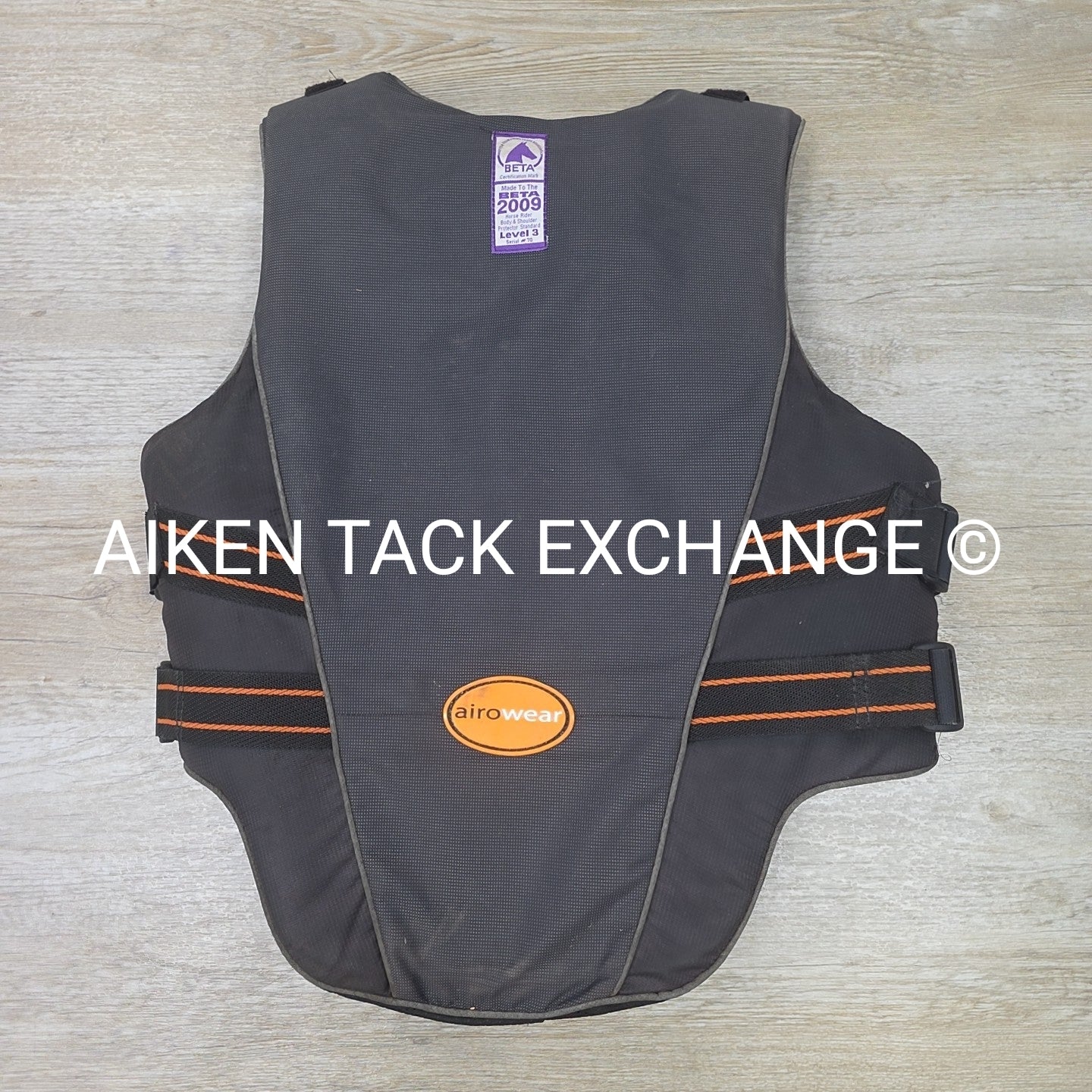 Charles Owen Airowear Outlyne Cross Country Safety Vest, Size L4 Slim Regular