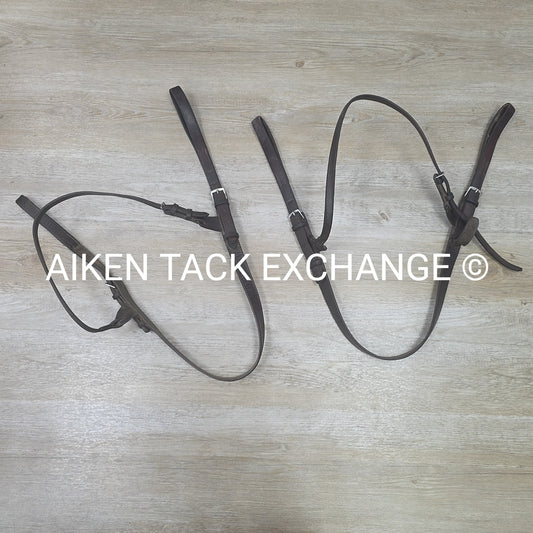 BARGAIN BUNDLE: 2 Polo Breast Collars, Brown