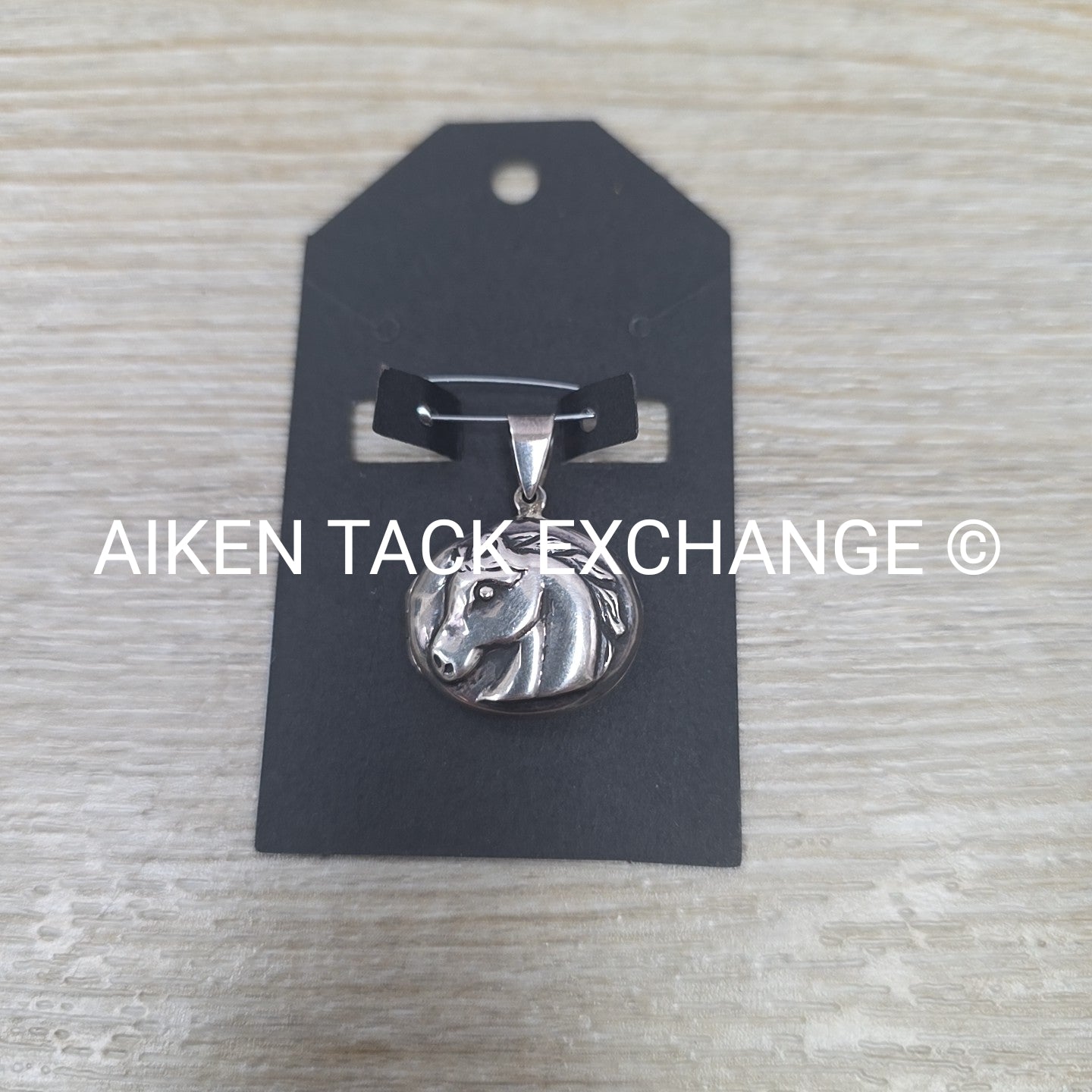 Sterling Silver Horse Head Locket Pendent