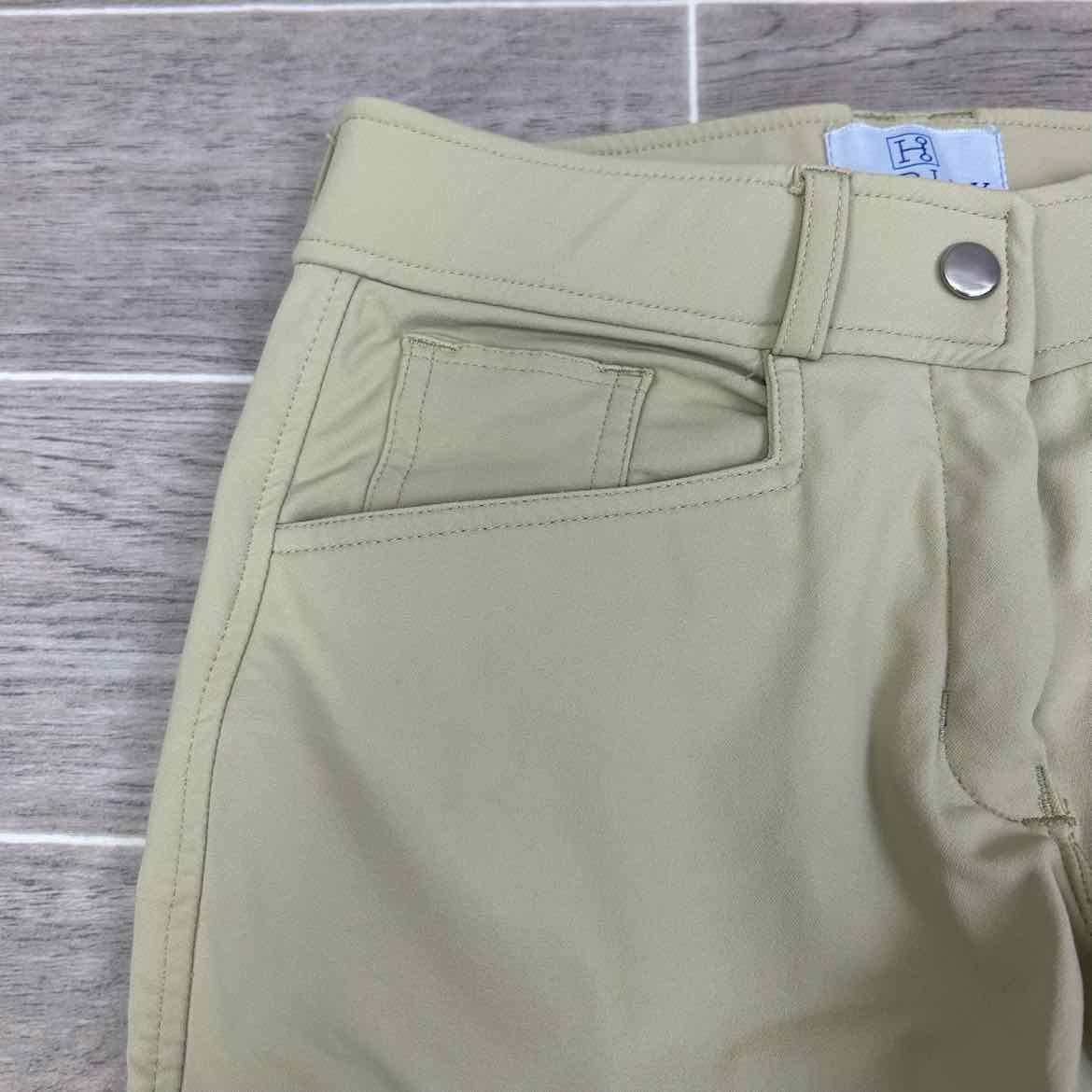 SmartPak Hadley Silicone Grip Knee Patch Breeches, Size 26 L