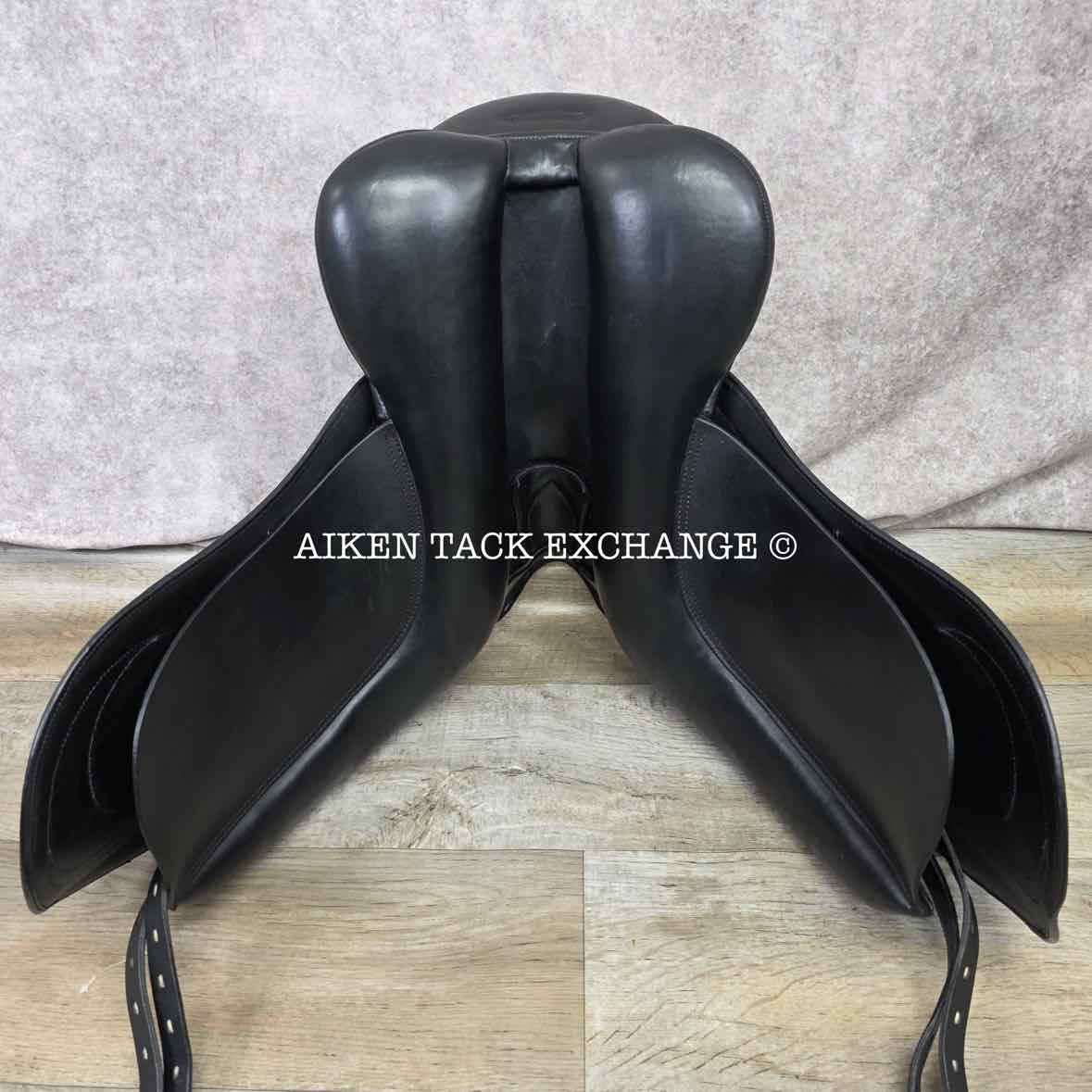 Marcel Toulouse Alissa Platinum Genesis Dressage Saddle, 17.5" Seat, Adjustable Tree, Wool Flocked Panels