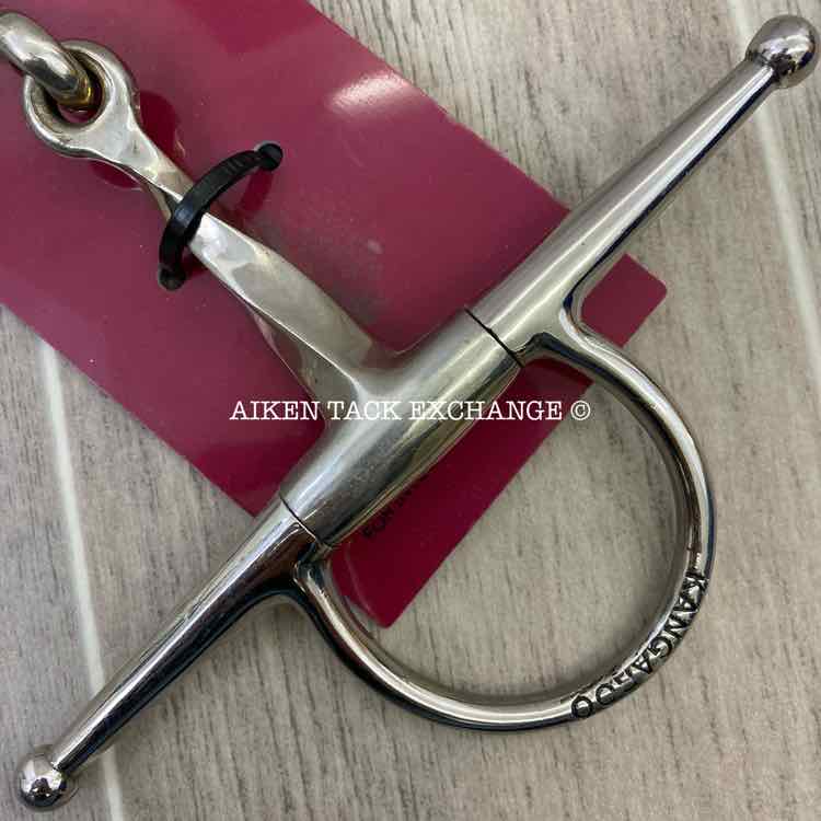 Kangaroo John Dewsbury Single Jointed Slow Twist Full Cheek Bit 5.5"