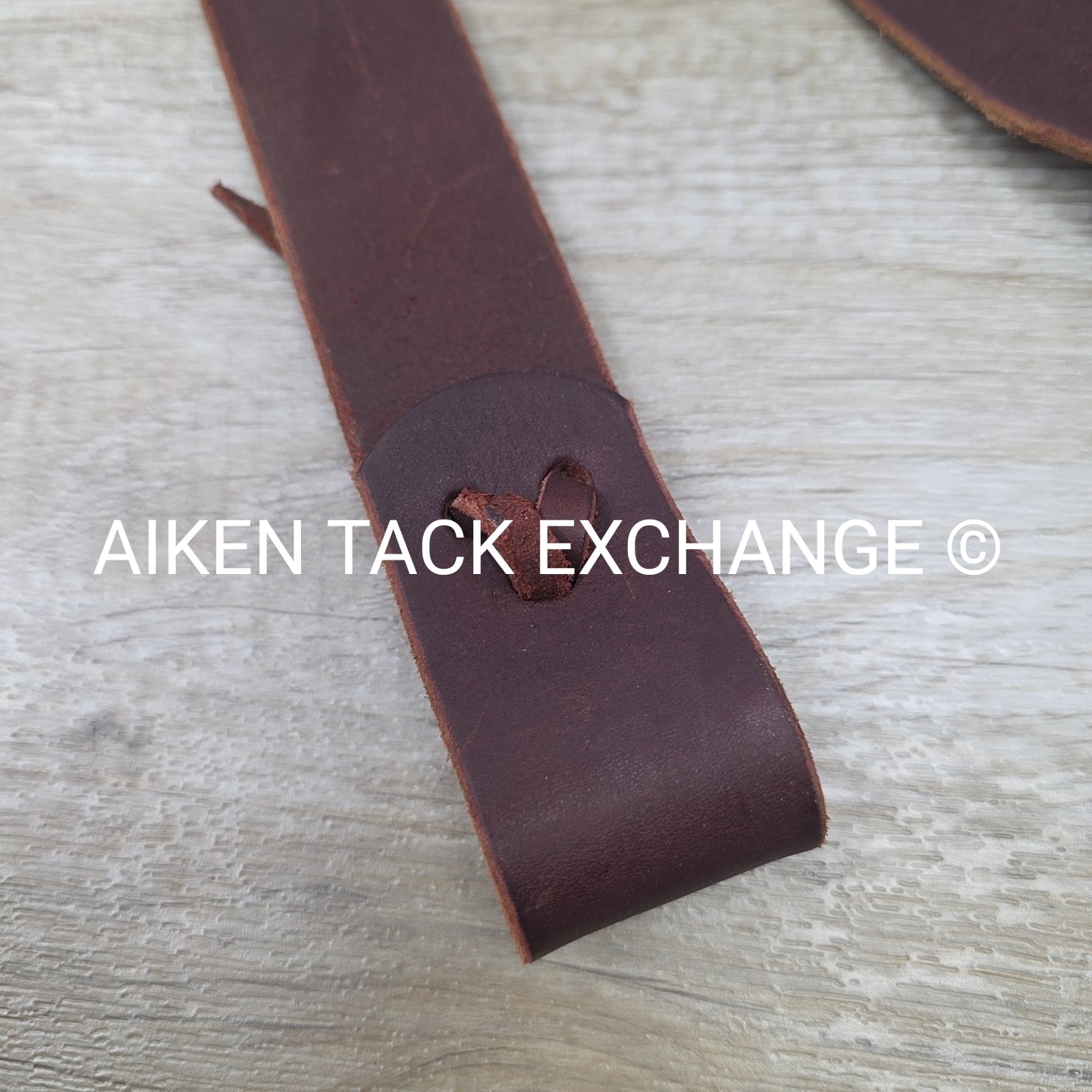 Leather Latigo Cinch Tie Strap, Brown