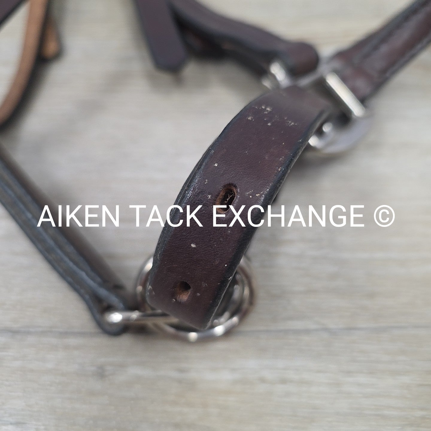 Weaver Leather Halter Bridle, Missing Cheek Pieces, Brown, Size Full
