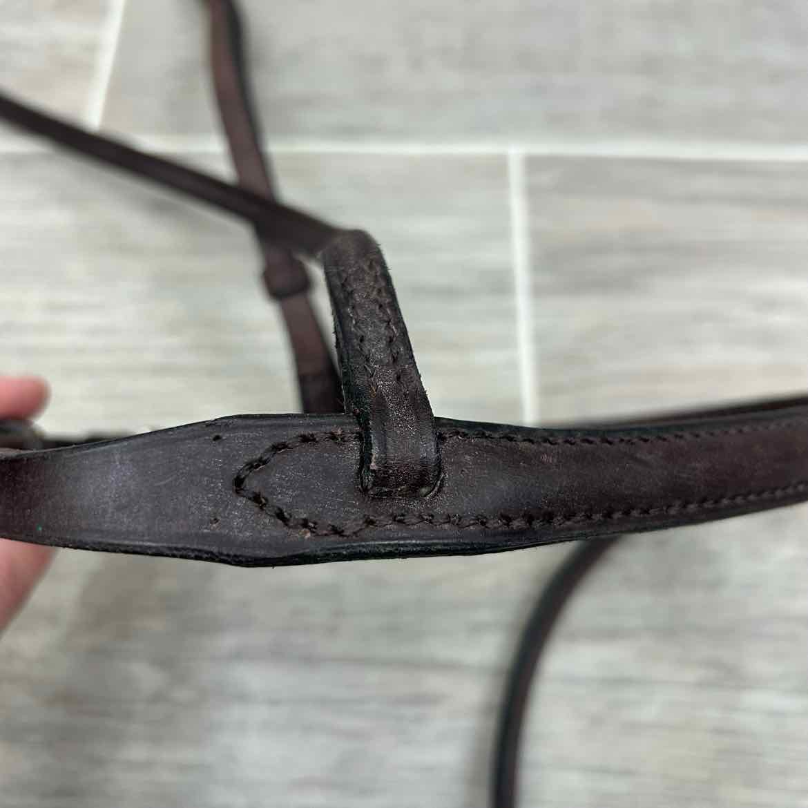 Flash Noseband, Brown, Size Full