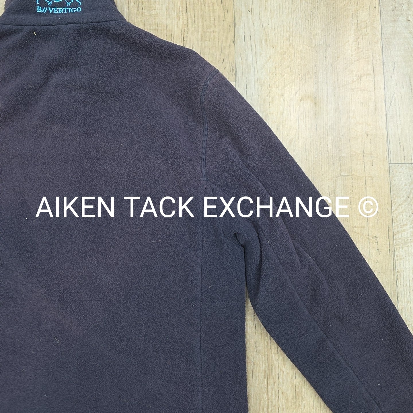 B. Vertigo Fleece Zip Up Jacket, Size Small