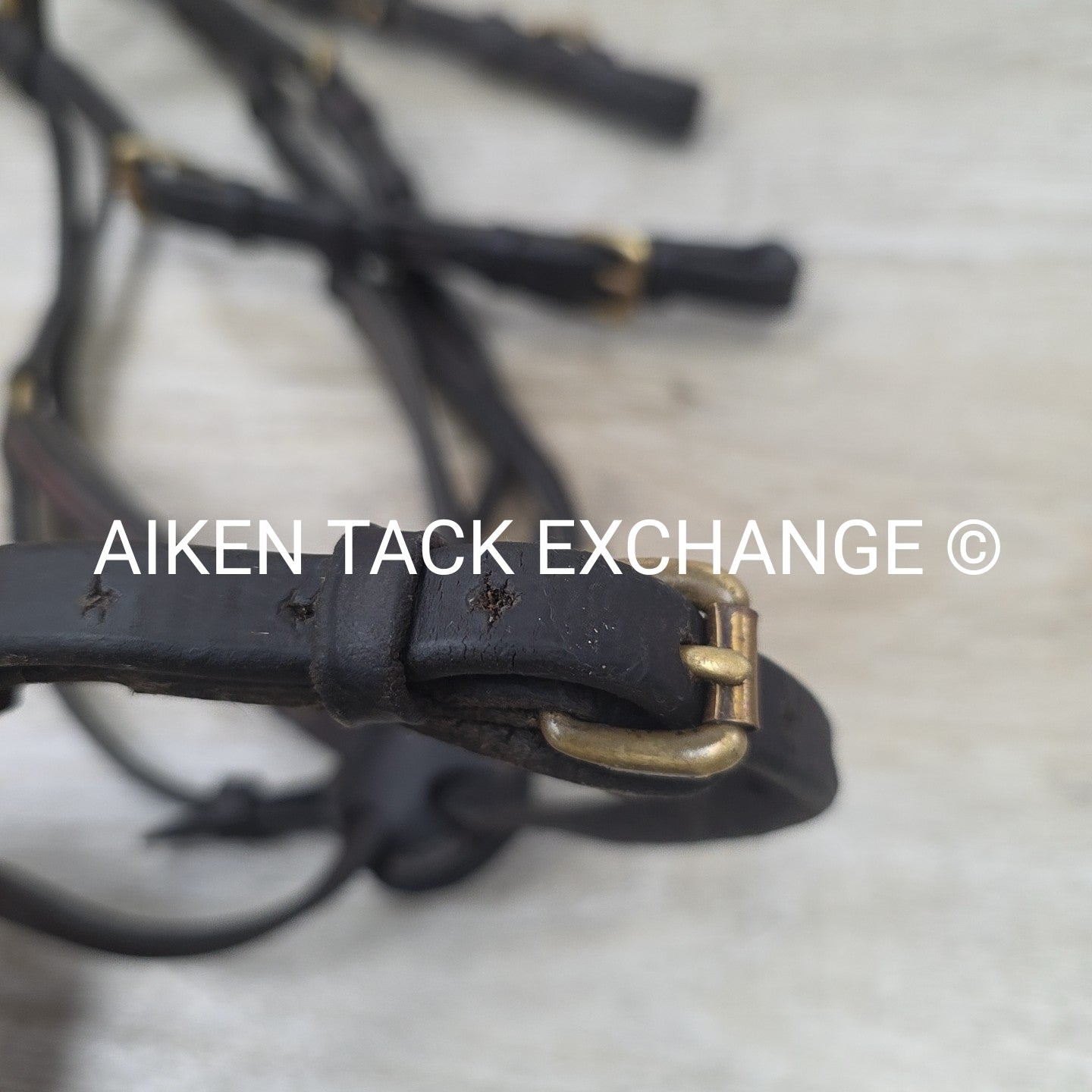 Nunn Finer Figure 8 Bridle, No Reins, Brown, Size Full