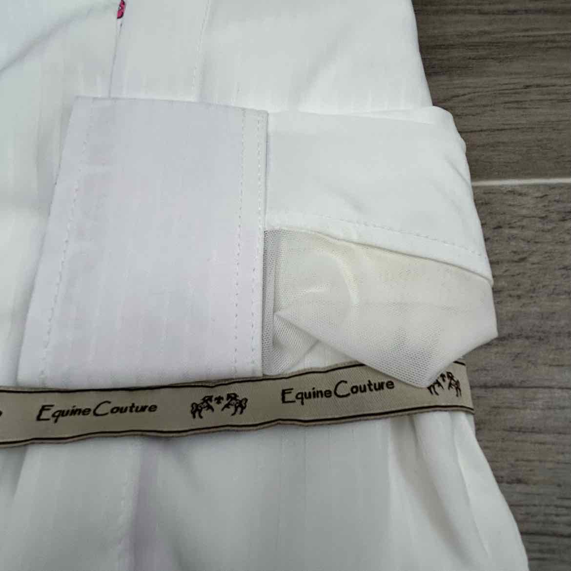 Equine Couture Kelsey Long Sleeve Show Shirt, Size 12
