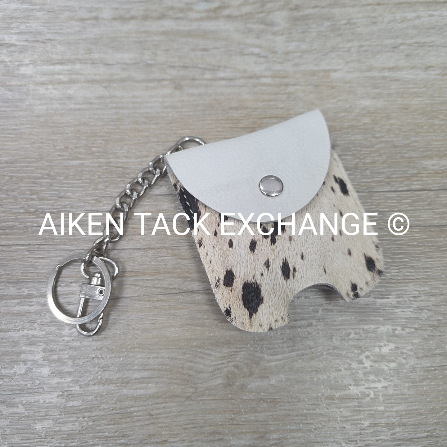 Hair-on-Hide Hand Sanitizer Holder
