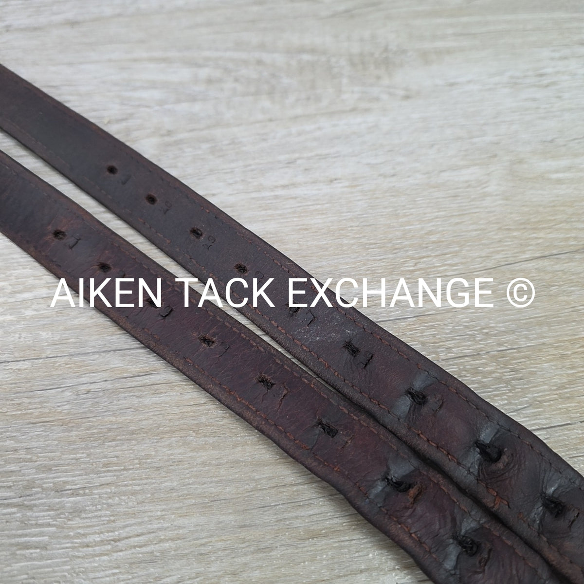 HDR Covered Nylon Lined Stirrup Leathers, Brown, 54"