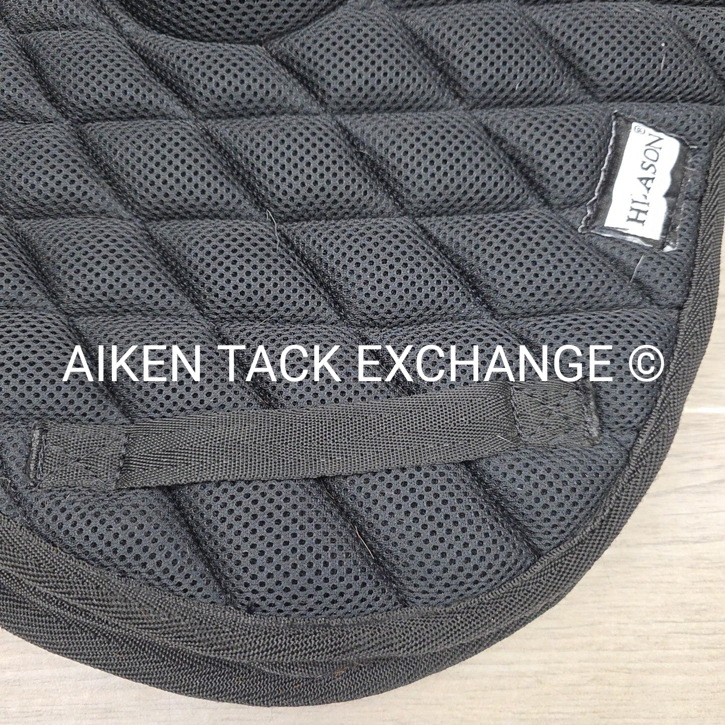 Hilison Size All Purpose Black English Saddle Pads