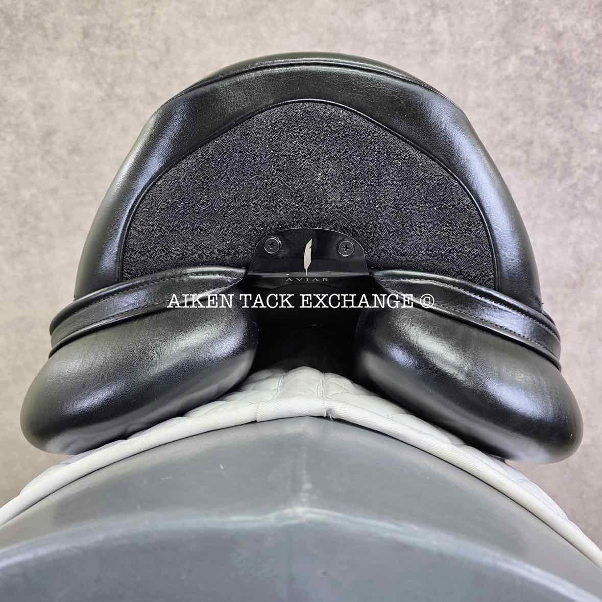 2020 Aviar Raavun 1.0 Monoflap Dressage Saddle, 18.5" Seat, Adjustable Tree, Foam Panels