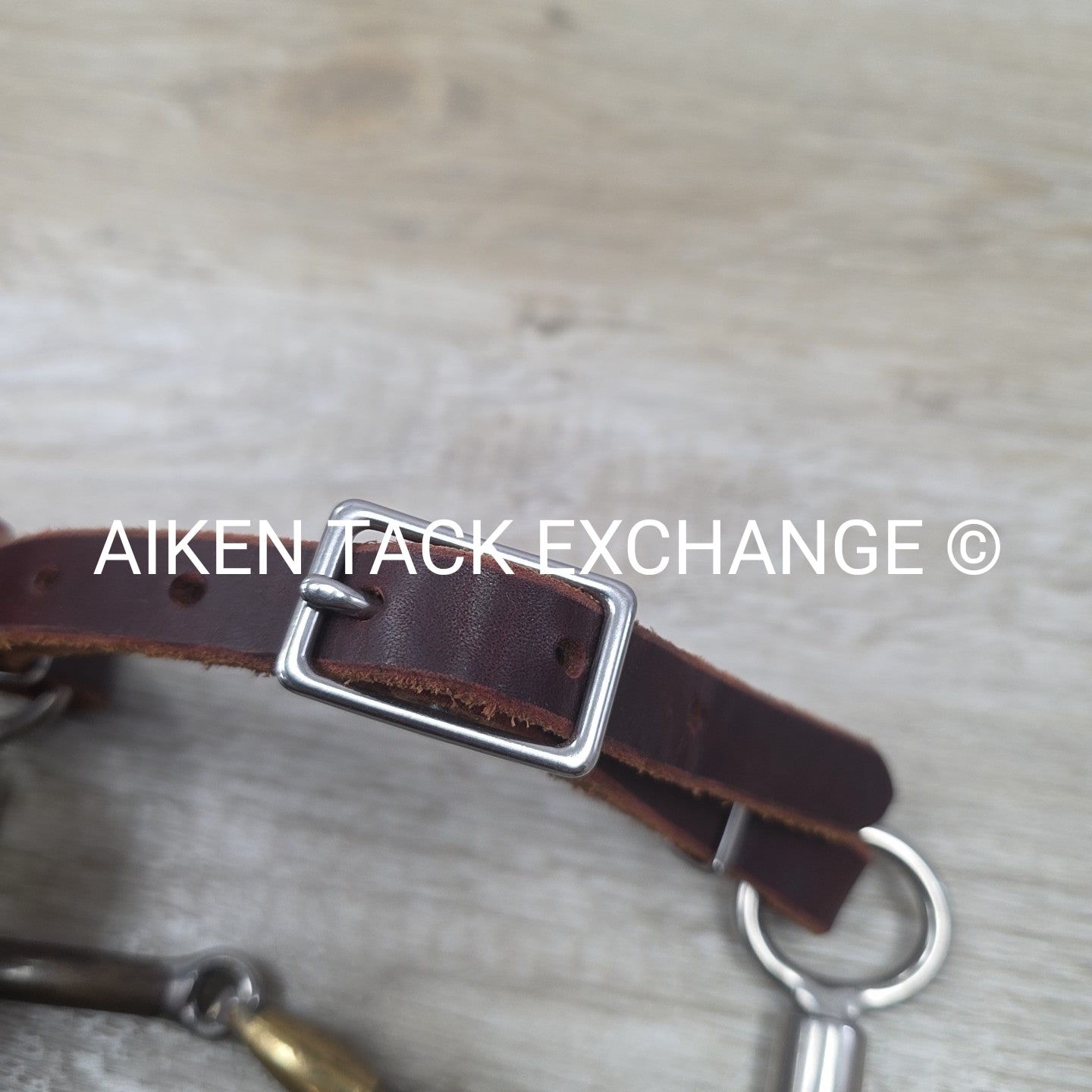 Bowman Bits Double Joint Tear Drop Curb Bit with Curb Strap 5.25"